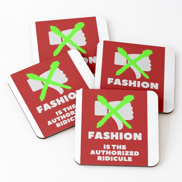 Item preview, "Fashion is the authorized ridicule" designed and sold by TeaMugPhrases.