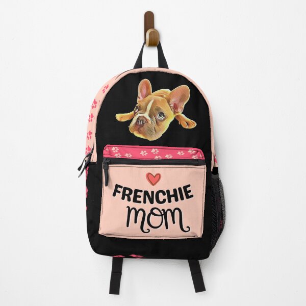 Item preview, Frenchie Mom - Splooting Golden Brown French Bulldog Puppy Art  designed and sold by Cawaiico.