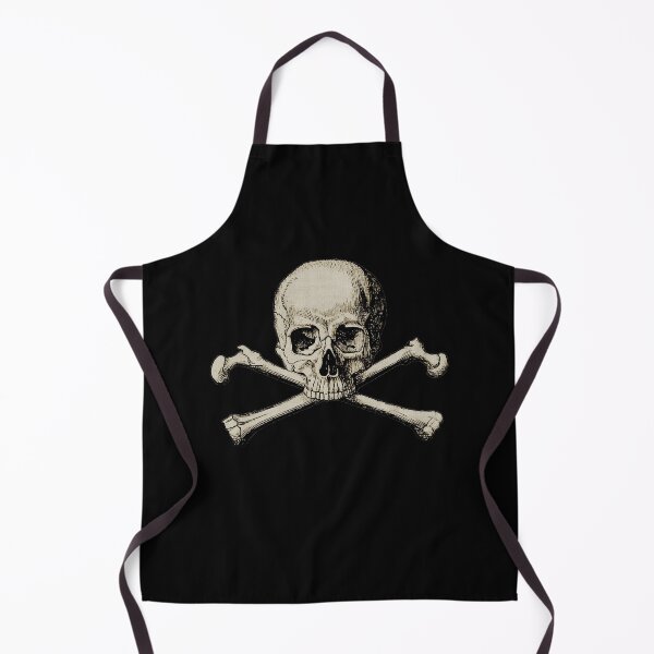Item preview, Skull and Crossbones Vintage Retro Pirate Jolly Roger designed and sold by kurnow.