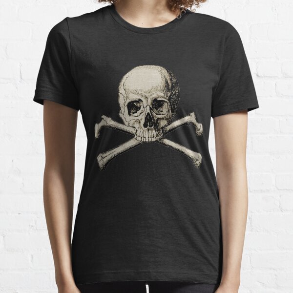 Item preview,  Skull and Crossbones Vintage Retro Pirate Jolly Roger  designed and sold by kurnow.