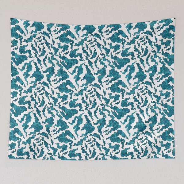 Item preview, light clouds in pretty whorls designed and sold by aytomir.