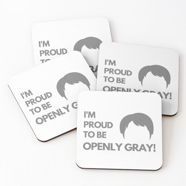Item preview, Proud to be Openly Gray  designed and sold by mschubbybunny.