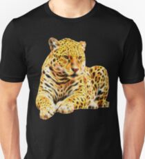 Fractal Jaguar Unisex T-Shirt