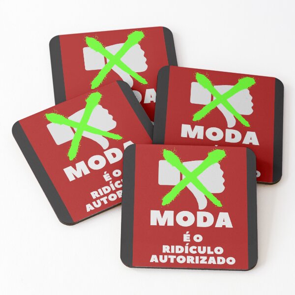 Item preview, Moda é o ridículo autorizado designed and sold by TeaMugPhrases.