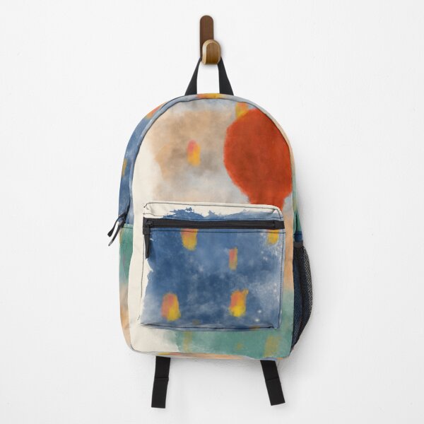 Item preview, Hot air balloon on clouds towards the sun designed and sold by StarlightTales.