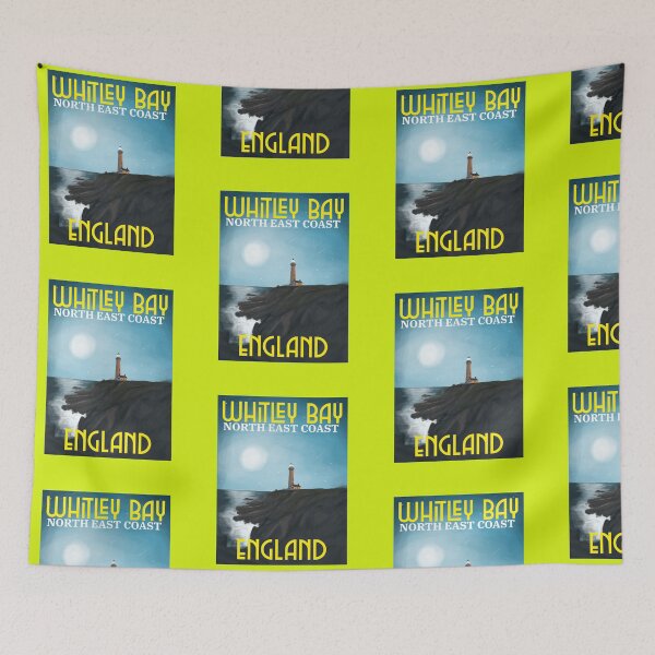 Item preview, Whitley Bay North East Coast England designed and sold by MerchByCraig.