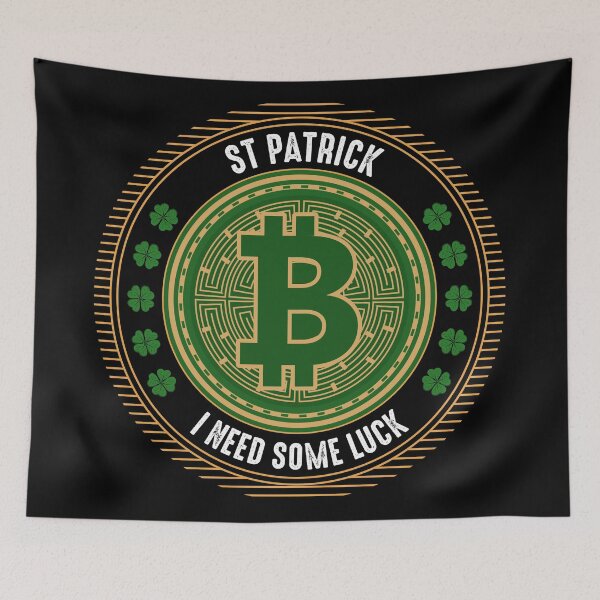 Item preview, Crypto St Patrick, i need some luck designed and sold by retrippy.