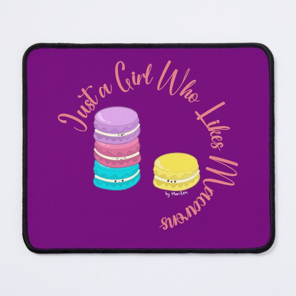 Item preview, Just a Girl Who Likes Macarons designed and sold by byMariZen.