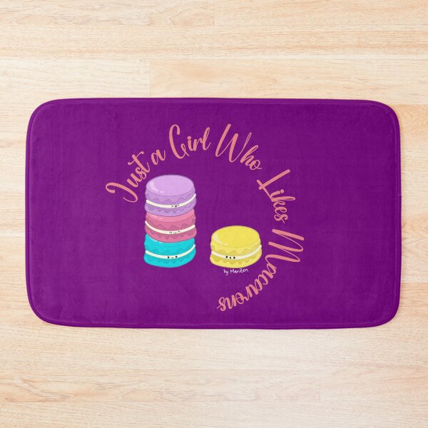 Item preview, Just a Girl Who Likes Macarons designed and sold by byMariZen.