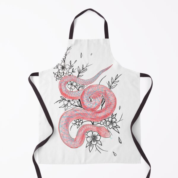 Item preview, Sketchy floral snake designed and sold by BegbiesShop.