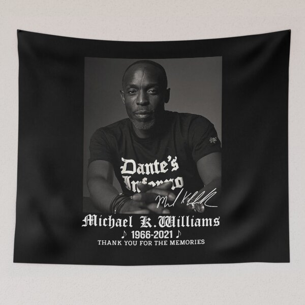 Item preview, RIP Michael K Williams Actor Signature Vintage Retro 80s 90s Thank You For The Memories designed and sold by RamonaBernhard.
