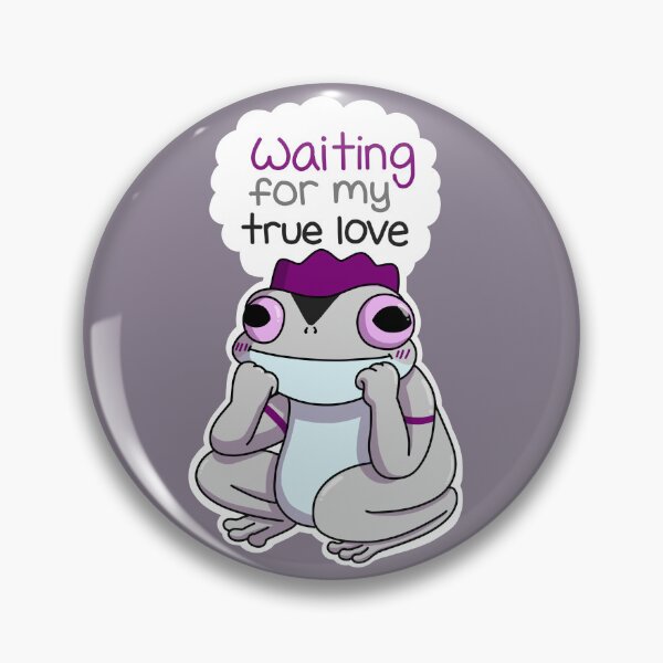 Item preview, Waiting for love frog (demi) designed and sold by Mac-and-noodles.