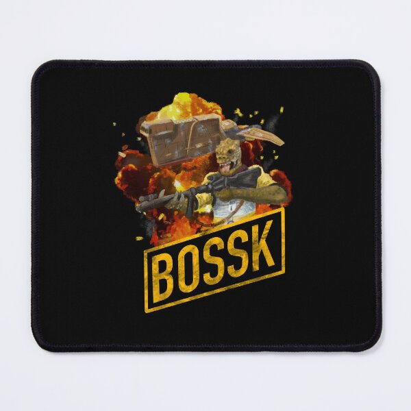 Item preview, BOSSK with his ship Hound’s Tooth designed and sold by Jelly Olive.