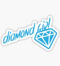 Diamond Girl Sticker