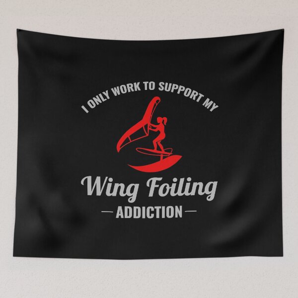Item preview, Wing Foiling HydroFoil Surfing Surf Water Sports designed and sold by CuteDesigns1.