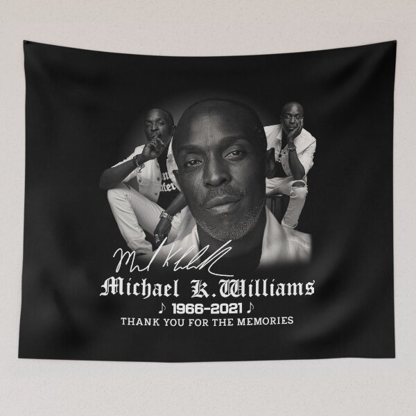 Item preview, RIP Michael K Williams Actor Signature Vintage Retro 80s 90s Thank You For The Memories designed and sold by RamonaBernhard.