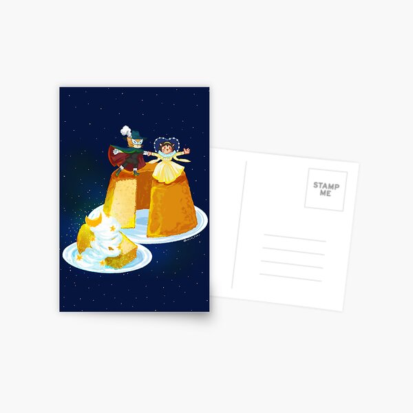 Cake Party Night Postcard