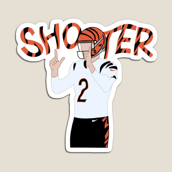 Bengals on the brain! Magnet for Sale by Joseph Goodberry