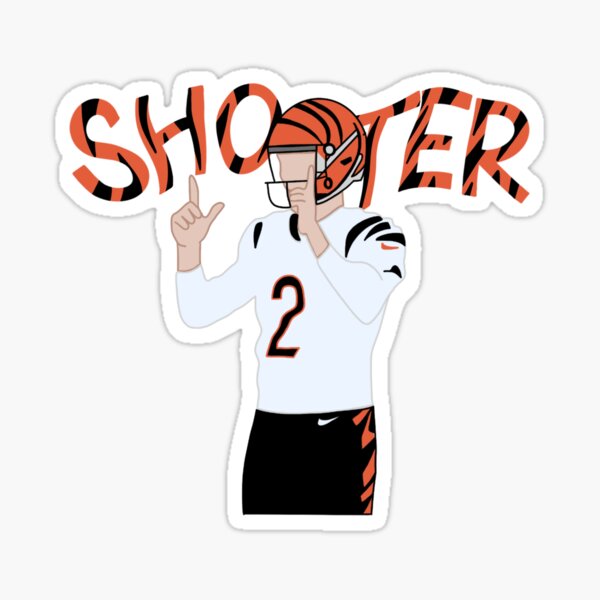 Shooter McPherson Evan McPherson Cincinnati Bengals Sticker for Sale by  Samantha Blackburn