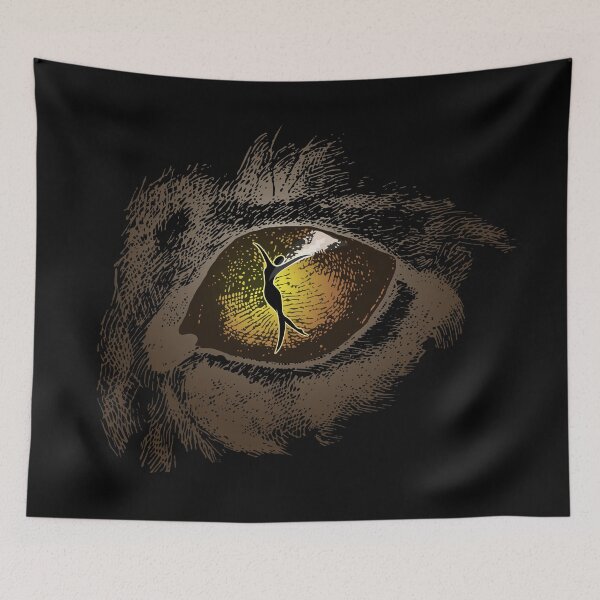 Item preview, BALLET DANCE - FELINE's EYE - ABSTRACT BALLERINA SILHOUETTE designed and sold by KoolDsignsDANCE.