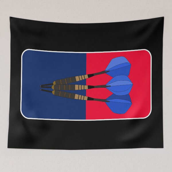 Item preview, Darts sport drawing designed and sold by Blondiabshop.