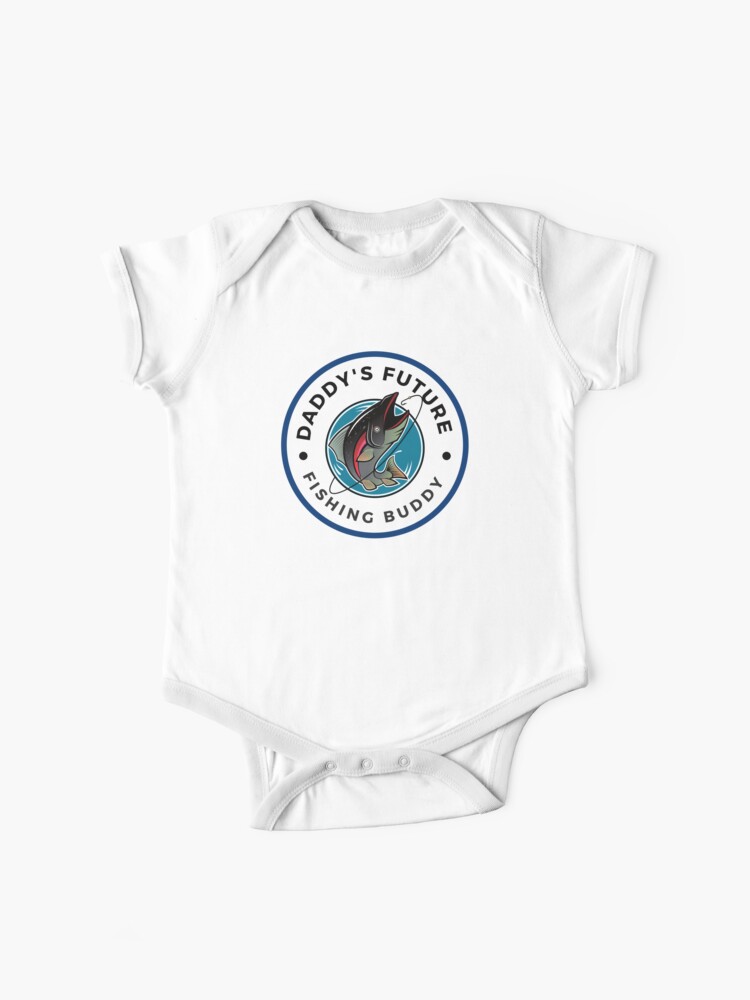 Daddy's Future Fishing Buddy - Cute Fishing Kids Gift Baby One-Piece for  Sale by roystore