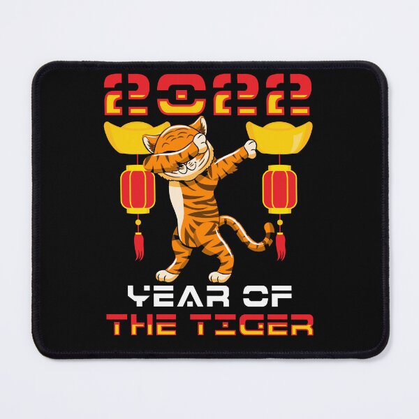 Item preview, Chinese Zodiac Lunar New Year Dabbing Tiger Horoscope Fan designed and sold by Dressed For Duty.