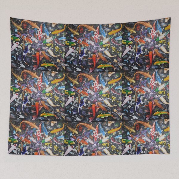 Item preview, Feeding Time Colourful Koi Karp designed and sold by Poukart.