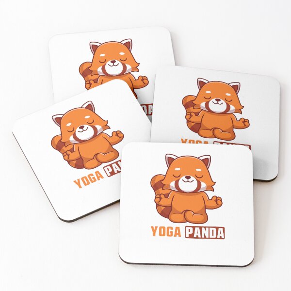 Item preview, Yoga Red Panda Meditation Gym designed and sold by BELASKRI STORE.