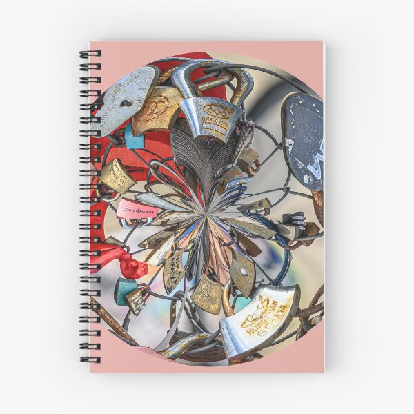 Item preview, Abstract image of Love Locks on a bridge designed and sold by Simon Baylis.