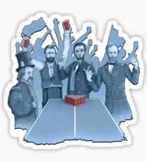 History in the making Sticker