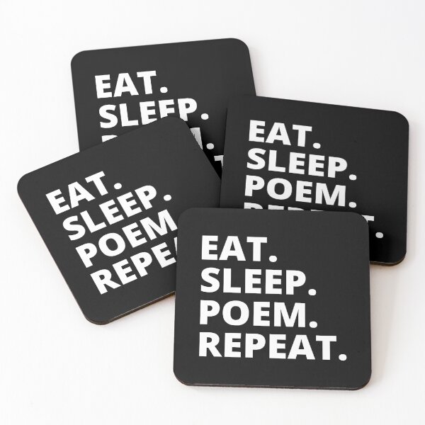 Item preview, Eat. Sleep. Poem. Repeat. designed and sold by DAFIN.