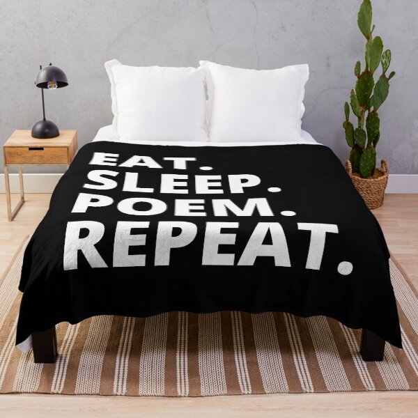 Item preview, Eat. Sleep. Poem. Repeat. designed and sold by DAFIN.