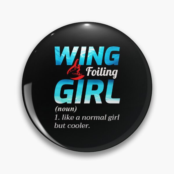 Item preview, Wing Foiling Girl Hydrofoil Surfing Surf Water Sports designed and sold by CuteDesigns1.