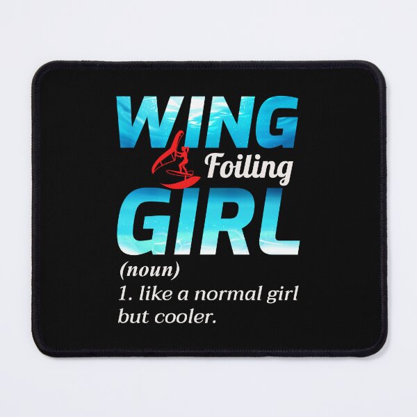 Item preview, Wing Foiling Girl Hydrofoil Surfing Surf Water Sports designed and sold by CuteDesigns1.