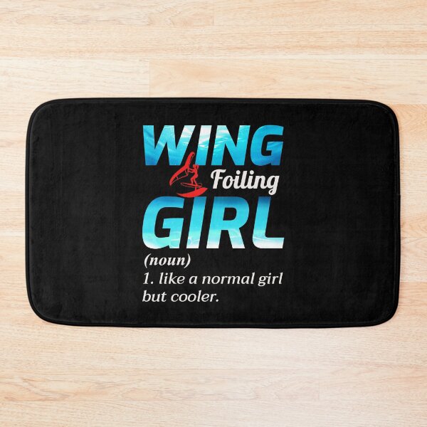 Item preview, Wing Foiling Girl Hydrofoil Surfing Surf Water Sports designed and sold by CuteDesigns1.