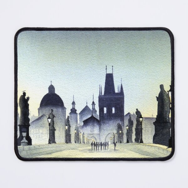Item preview, Romantic Evening - Charles Bridge Prague designed and sold by William Holkham.