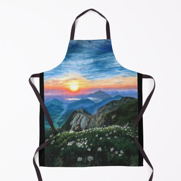 Item preview, Sunset in the mountains designed and sold by CharisCreations.