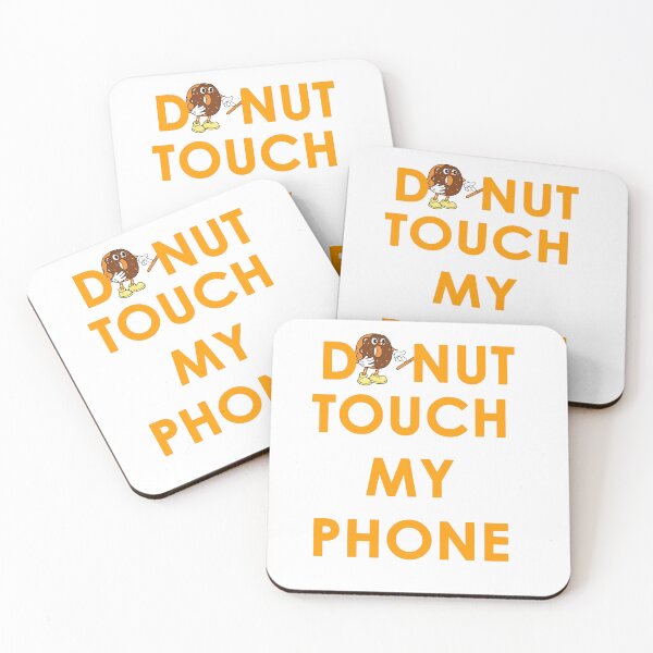 Item preview, Donut touch my phone designed and sold by devArtsDesigns.