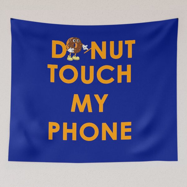 Item preview, Donut touch my phone designed and sold by devArtsDesigns.
