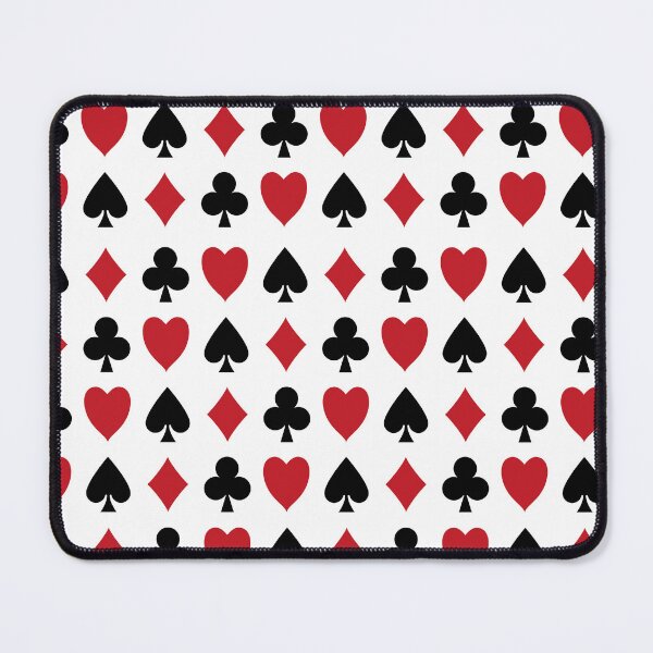 Item preview, Playing Cards Suits of Hearts Clubs Diamonds Spades designed and sold by BleuSky.