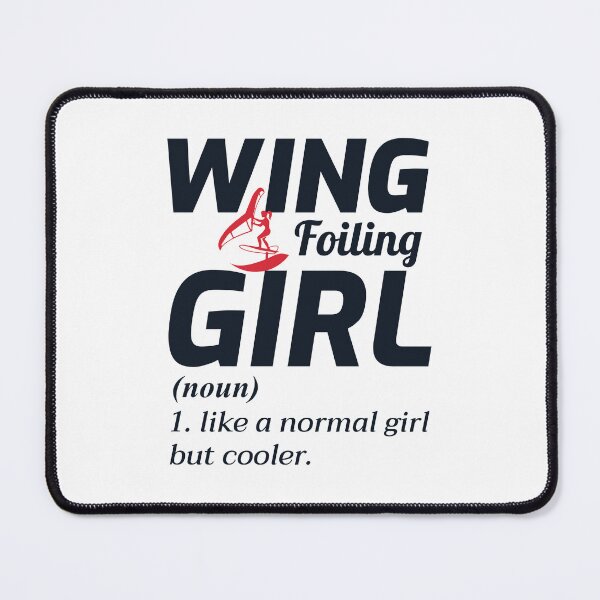 Item preview, Wing Foiling Girl Hydrofoil Surfing Surf Water Sports designed and sold by CuteDesigns1.