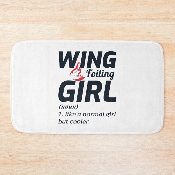 Item preview, Wing Foiling Girl Hydrofoil Surfing Surf Water Sports designed and sold by CuteDesigns1.