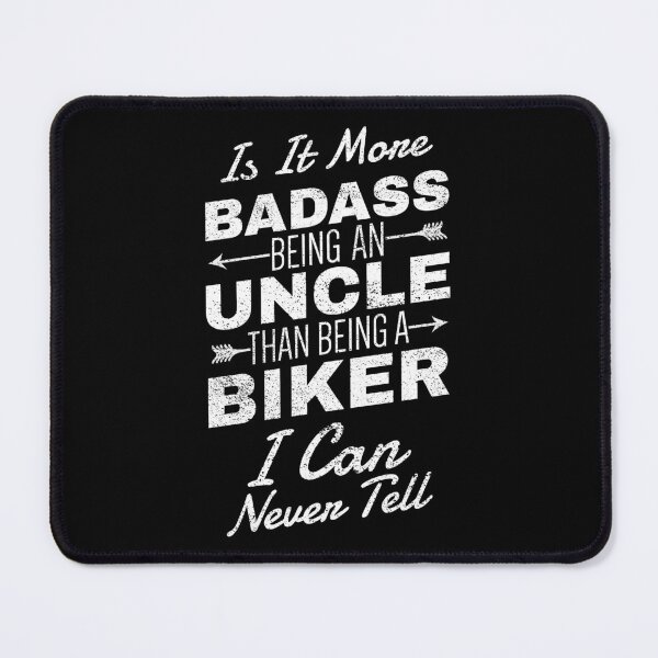 Item preview, Funny Badass Biker Uncle Graphic designed and sold by GO SHIRT-TEE.