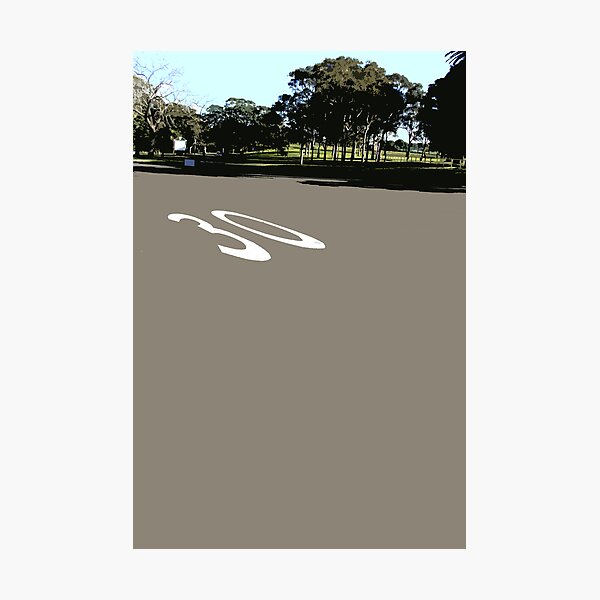 30 Photographic Print