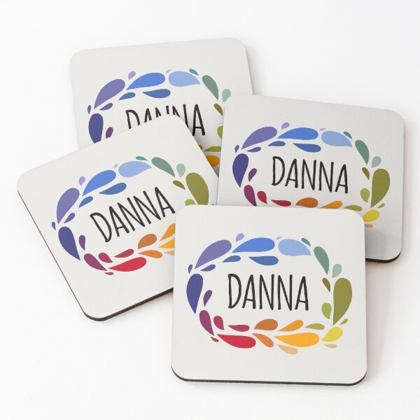 Item preview, Danna Name Cute Colorful Gift Named Danna designed and sold by kindxinn.