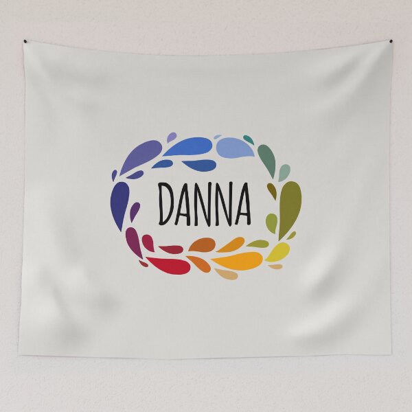 Item preview, Danna Name Cute Colorful Gift Named Danna designed and sold by kindxinn.