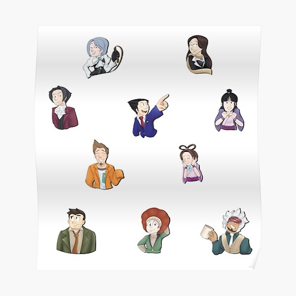 Ace Attorney Poster