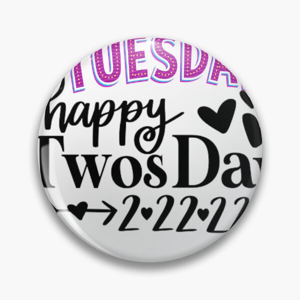 Item preview, HAPPY TWOS DAY 2-22-22 designed and sold by T-SHIRT DESIGN CLOSET.