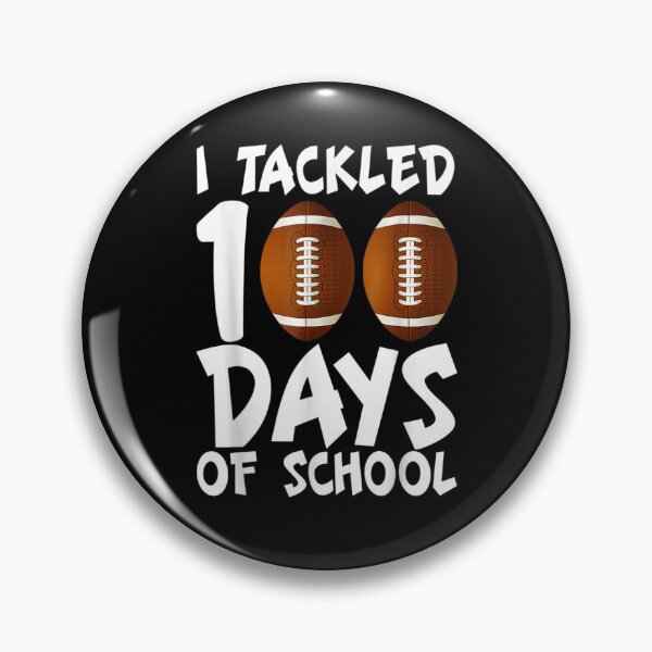 Item preview, I Tackled 100 Day Of School Football designed and sold by hassan-tee.